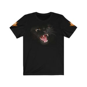 Unisex Jersey T-shirt "Angry cat"
