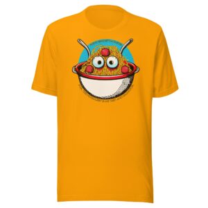Uniseks T-shirt "FSM My diet and salivator"